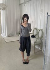 DRAWING MESH SLEEVELESS (3color)