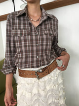 Big Buckle Suede Belt (2color)