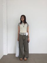 Highland pintuck pants (3color)