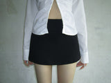 Mini skirt pants