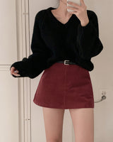 Mohair V-neck Knit