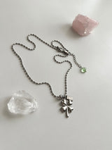 cjn Lucky Clover Kitch Two Way Bold Necklace