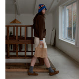 Shearing Tote Bag_Brown