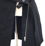 Manir Button Belt Skirt