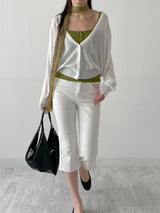 Soft Square Neck Sleeveless