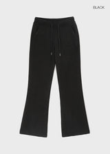 [B-BASIC] ライトスウェットブーツカットバンディングパンツ