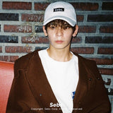 Sebs. CORDULOY ball cap-WHITE