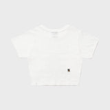 SAA CROP TOP (WHITE)