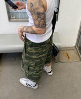 No.0771 camo cago bermuda SHORTS