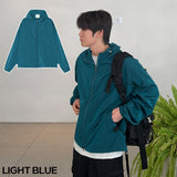 Naru Gofcore Windbreaker(Light Blue)