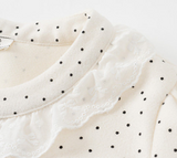 Angel Puff Dot Layered Tops