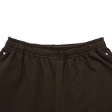 24FW UPSIDE DOWN BASIC LOGO SHORT PANTS BROWN