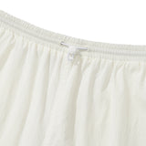KIRSH PLAIN INCISION WOVEN PANTS [WHITE]