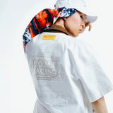 [UNISEX] C.O.M.E Mechanic Short Sleeve Work Jacket (White)