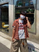 Pintecrop Square 半袖シャツ 4C