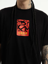 RTVG(RETROVEGAS) チャイニーズドラゴンロゴTシャツ