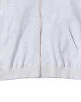25FW ウォーキングACベアナッピングフーディージップアップ メランジ
