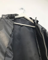 Rivet Motor Leather Jacket (2color)