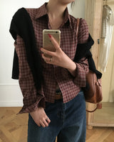 [ORIGINAL] Trick Slim Fit Check Shirt