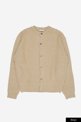 Amour crewneck wool alpaca cardigan