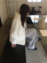アズバンディングファーワイドパンツ（4c）