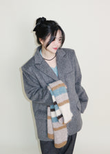 Winter Alpaca Formal Single Jacket (Wool Jacket) (Lining 2 Ounces)