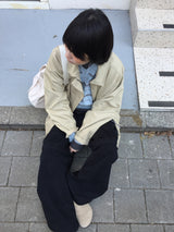Mono Stripe V-Neck Knit (3color)