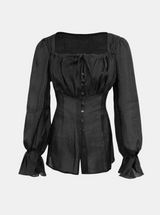 Eve Frill Blouse & Skirt