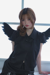 heaven blouse(black)