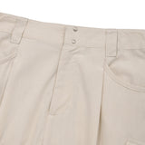 STRING SHIRRING POINT CARGO PANTS [IVORY]