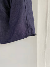 Space String ballon denim wide pants 2color