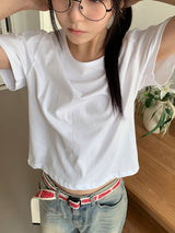 シルクUネックTシャツ (3C)