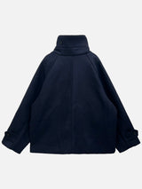 Blended Neck Bijou Line Short Coat (3c)