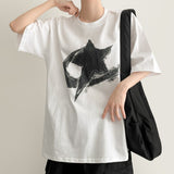 スターオーバーサイズドショートスリーブTシャツ
