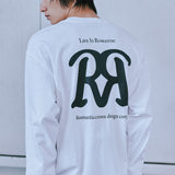 RロゴロングスリーブTシャツ