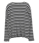No.0872 ストライプヘンリーネックTシャツ(3color)