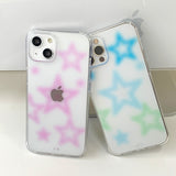 Pink-Shine Star Phone Case_hardmatt