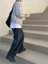 フォーシーズンバルーンフィットデニムパンツ 2C