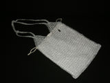 silver knit bag (long)