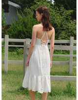 Camellia Dress White