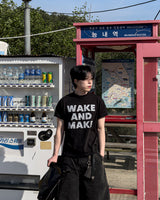 ウェイクレギュラーショートスリーブTシャツ