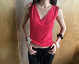 punching v neck top