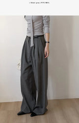 Berlin Pintuck Wide Slacks 