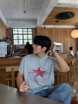ミッドスターロゴ半袖Tシャツ