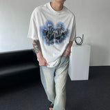 DV denim finger T-shirt (2 colors)