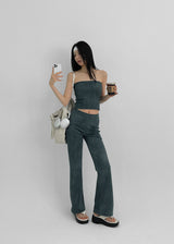 [MADE] Brie SET - Boot Cut Banding Pants
