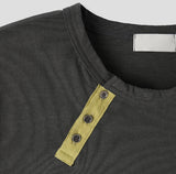フィロ ダイアゴナル ヘンリーネック ショートスリーブ Tシャツ