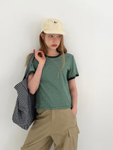 [ORIGINAL] Romi Striped Short Sleeve T-shirt