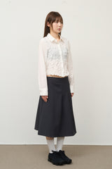 (W) Laps Wrinkled Shirt