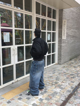 No.1488 DBバックポケットワイドデニムパンツ